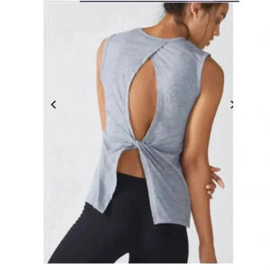Fabletics Holly Grey Tank, size small